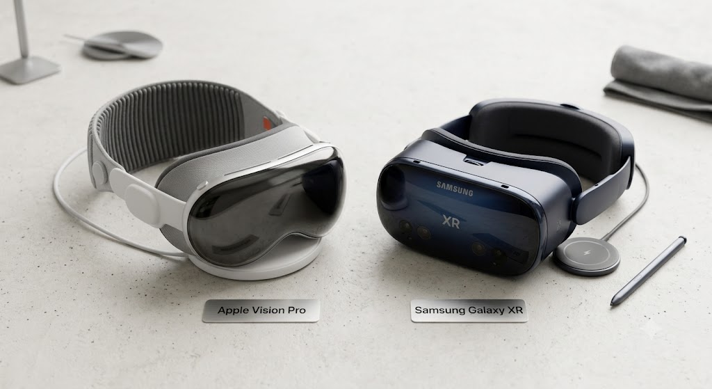 Apple Vision Pro vs Samsung Galaxy XR comparison 2026