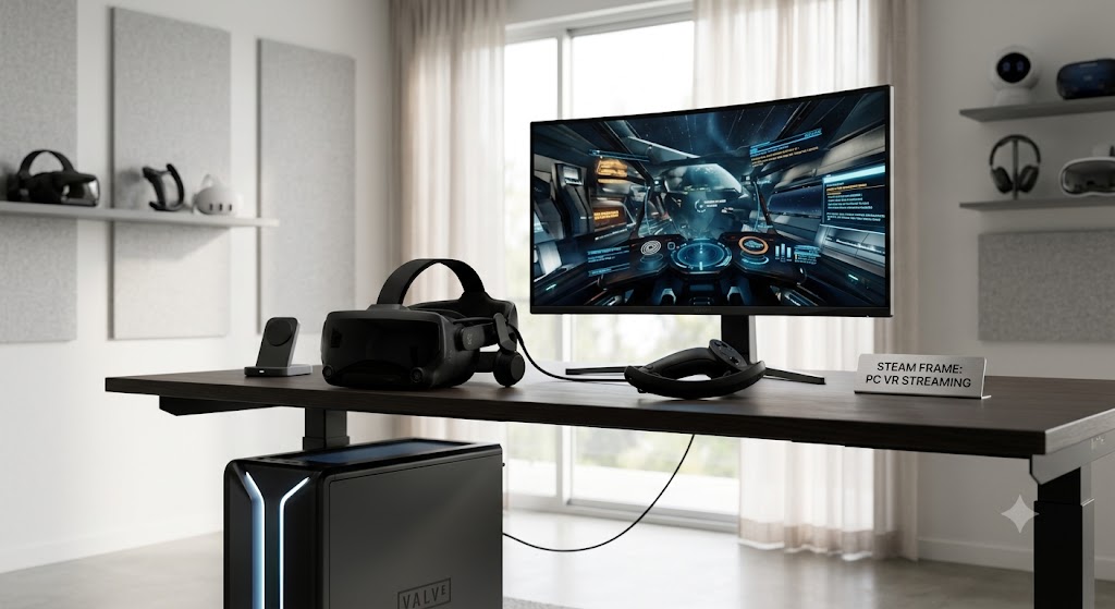 Valve Steam Frame PC VR standalone headset 2026